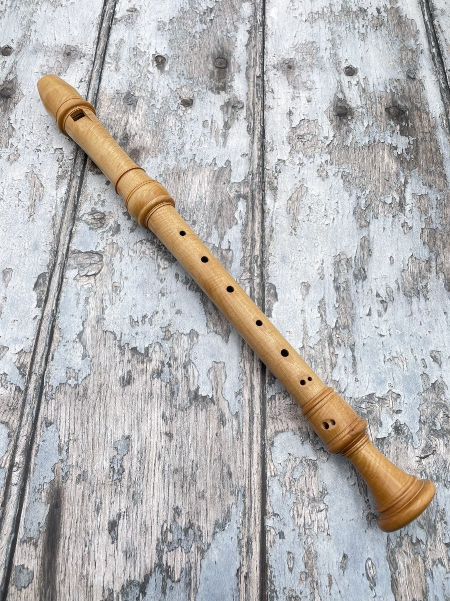 F Alto recorder after Bressan, 415 Hz - Maple