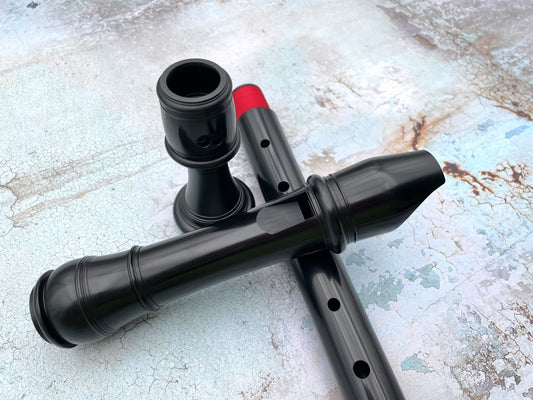 Alt (F) nach Stanesby, Kunstharz Ebenholz