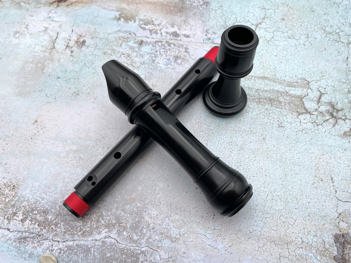 Soprano Baroque en Do, Résine Ebène