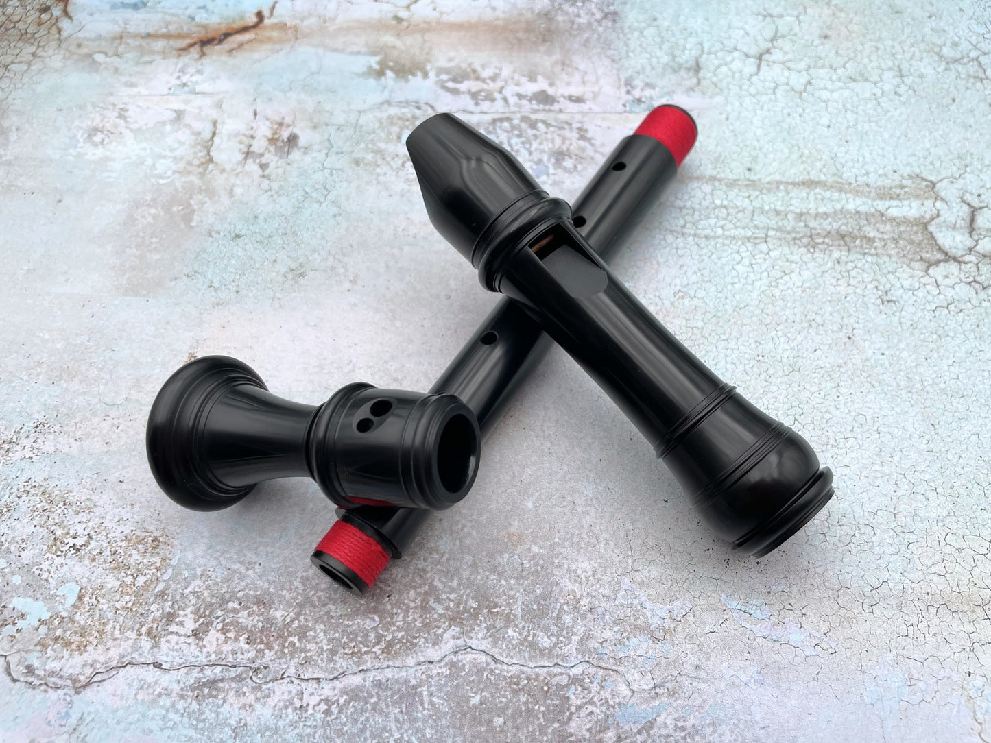 Soprano Baroque en Do, Résine Ebène