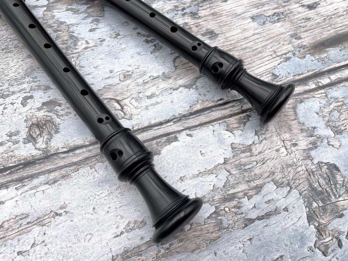 Soprano Baroque en Do, Résine Ebène